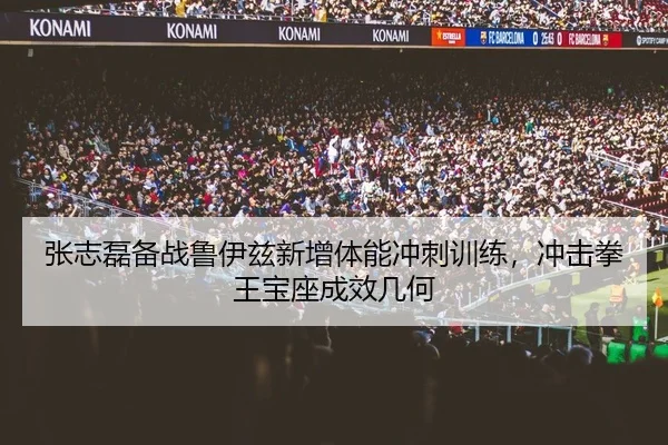 张志磊备战鲁伊兹新增体能冲刺训练，冲击拳王宝座成效几何